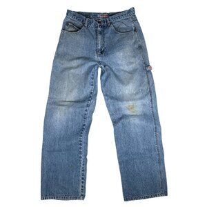 Mecca Y2K Baggy Thrashed Carpenter Jeans Size 30/32
